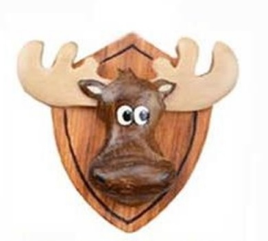 Магнит "Лось трофейный"