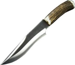 Нож "Sarrio" (рук.рог оленя, лат., кож.ножны)