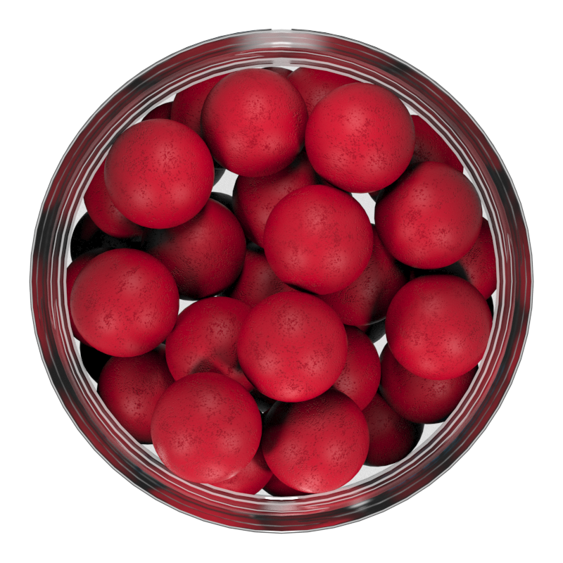 Бойлы насадочные вареные Sonik Baits 14 мм Plum (Слива)