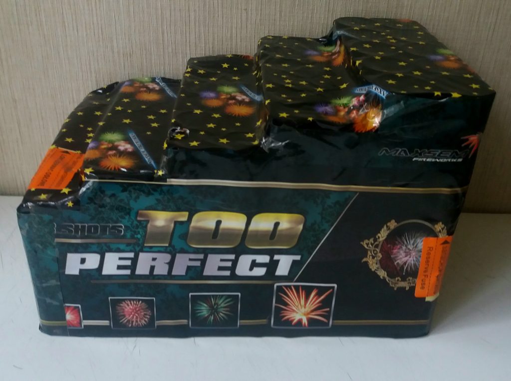 Батарея салютов Maxem, "TOO PERFECT" 68 залп. (1/2)