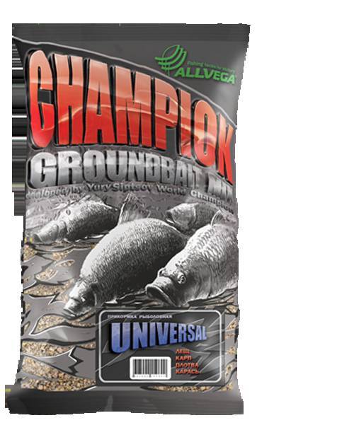 Прикормка "Champion Universal" 1кг, универсал