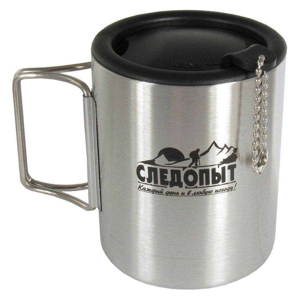 Кружка изотермическая 300мл скл. ручки