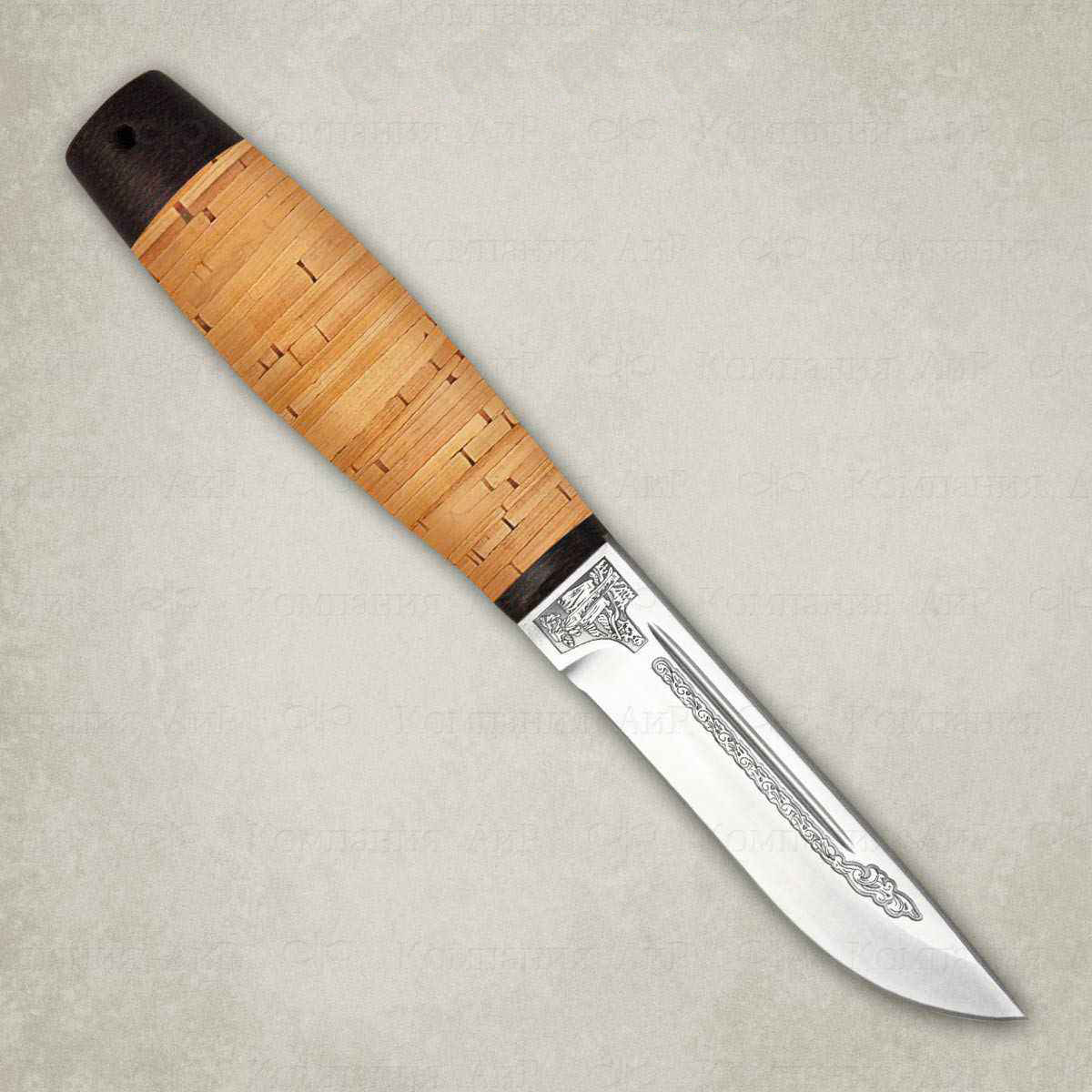 Нож "Чухонец" (береста)